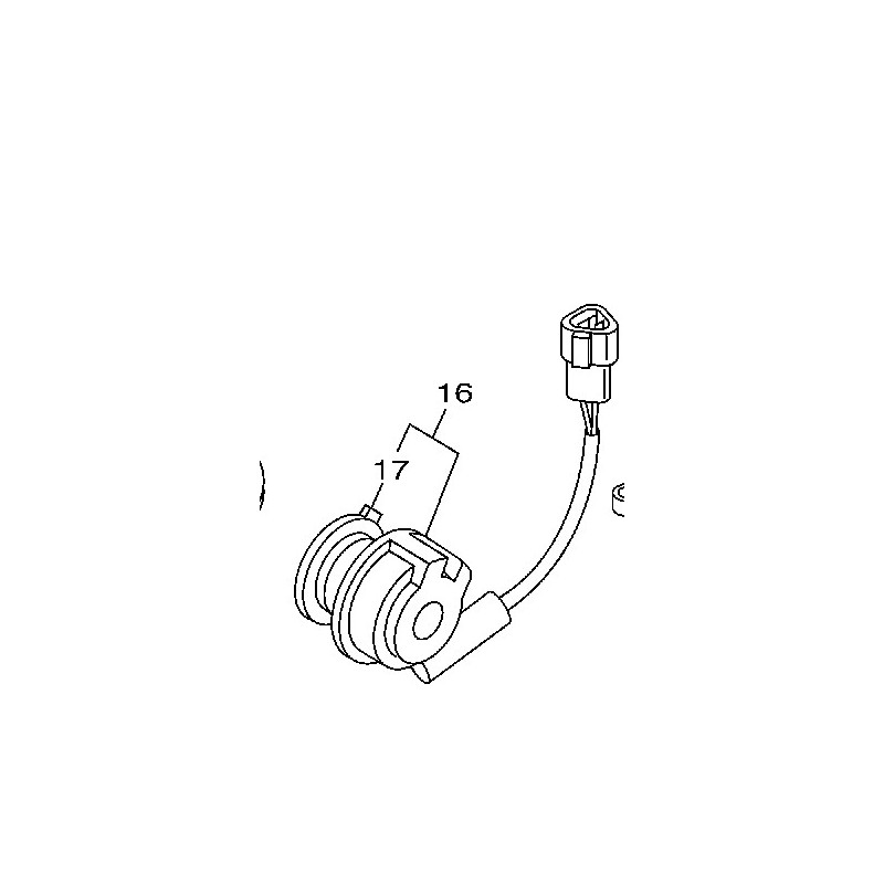 SONDE + ENTRAINEUR POUR 850 TDM DE 1999 A 2001