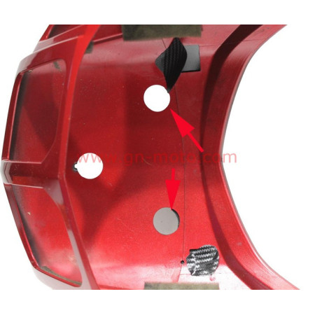 COQUE ARRIERE rouge yamaha 1300 FJR 2001-2005 5JW-21651-00-P2