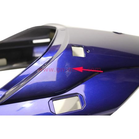 coque arriere bleue DPBML Yamaha 1300 FJR 5JW-21651-00-P4