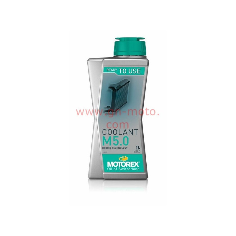 LIQUIDE REFROIDISSEMENT MOTOREX COOLANT M 5.0 BIDON 1 LITRE