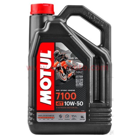 BIDON 4 LITRES HUILE MOTUL 7100 4 TEMPS SAE 10W40