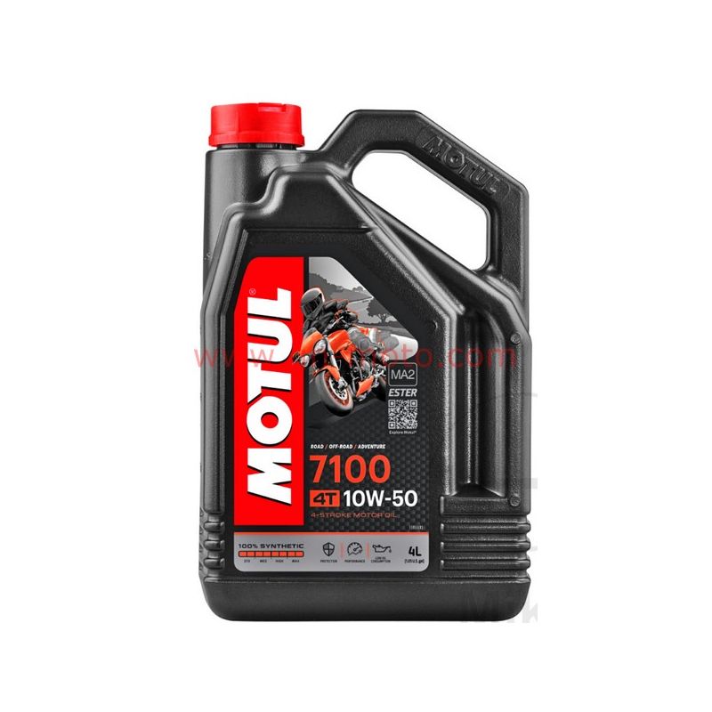 BIDON 4 LITRES HUILE MOTUL 7100 4 TEMPS SAE 10W40